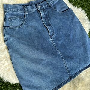 Vintage Jordache Denim Jean Skirt